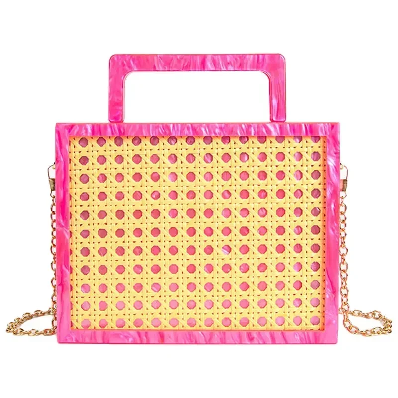 Woven Handbags For Women Bags Free Shipping Shoulder Bag Luxury Brand Handbag Wallet Wedding Clutch Purse Makeup Evening