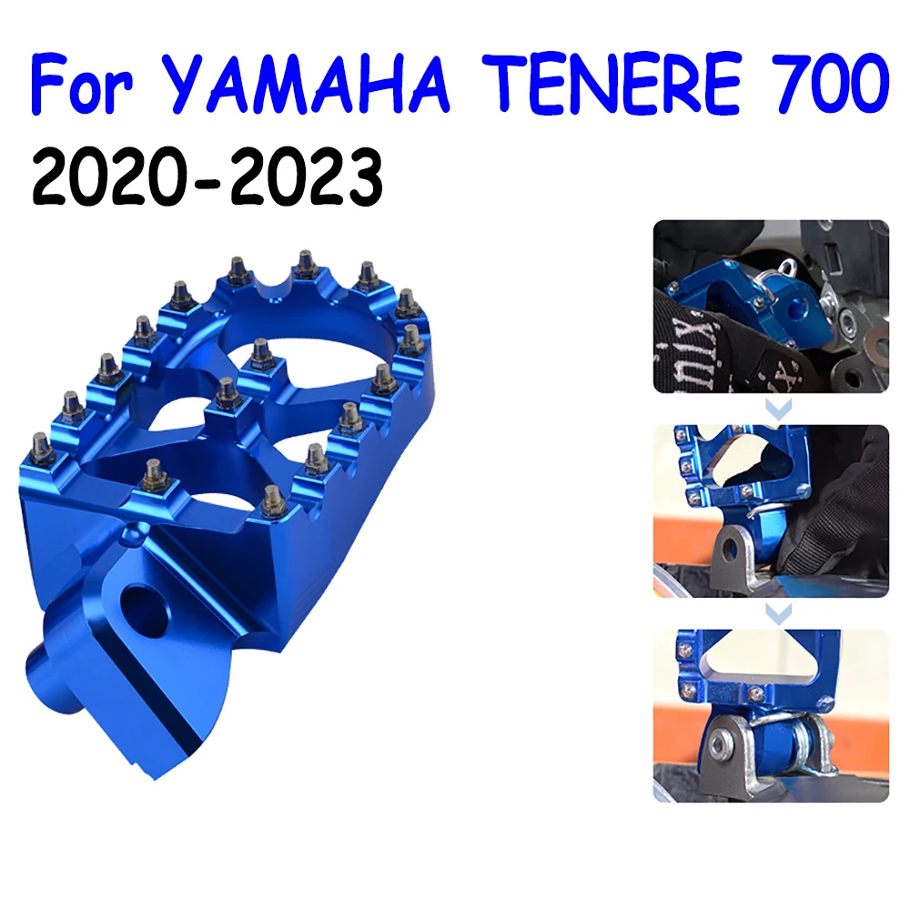 Motorcycle Footrests Motorcycle Footrest Footpeg For Yamaha YZ 65 85 125 250 125X 250X 250FX 450FX WR 250F 450F YZF WRF 250 450 2001 -
