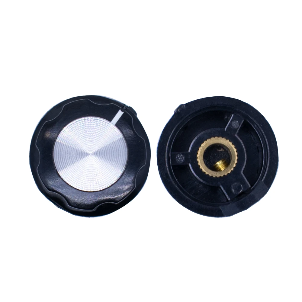 MF-A03 RV24YN20S Potentiometer Knob Cap Inner 6.4mm Rotary Switch Bakelite Knob WH118 WX050 Potentiometer Switch