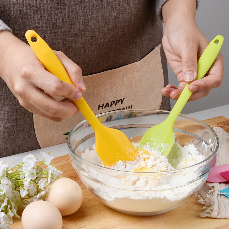 21.5cm length Silicone spatula cream spatula baking pastry tool Butter scraper cake tool reposteria supplies kitchen accessories