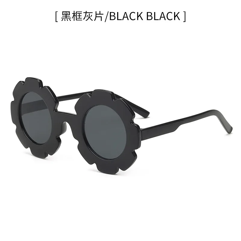 Personalized Small Flower Children's New Candy Colored Trendy Sunglasses, Boys And Girls, Baby Glasses