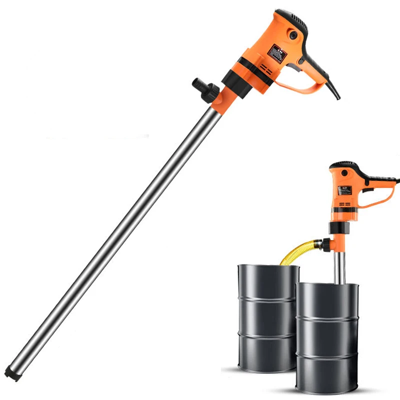 ปั๊มส่งเชื้อเพลิงสำหรับถังน้ำมันน้ำมันก๊าดดีเซล220V อุปกรณ์ปั๊มน้ำมันไฟฟ้าชนิดทนต่อการกัดกร่อนปั๊มเติมเชื้อเพลิงแบบถัง 1