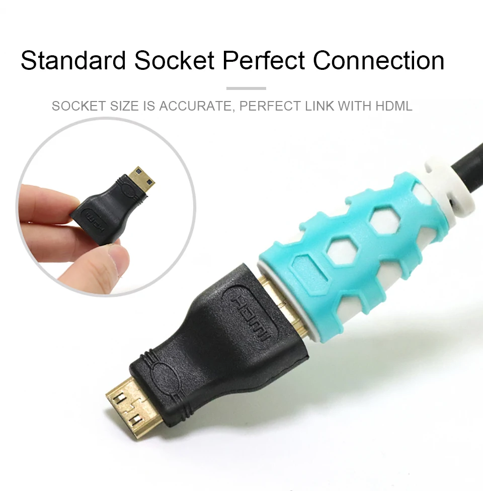 QGeeM-̴ HDMI MALE TO HDMI A FEMALE  , 1080 P 2K 4K ̴ PC HDTV HD ī޶ 5504 