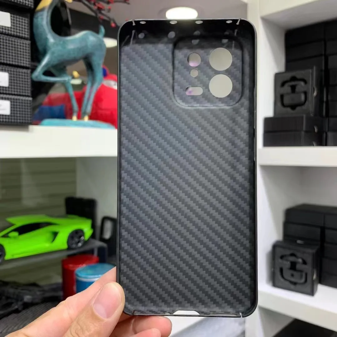 Dropshipping Real Aramid Fiber For XiaoMi 13 Pro 13Pro 5G Carbon Fiber Phone Camera Anti-fall Mi 13Pro CASE Cover