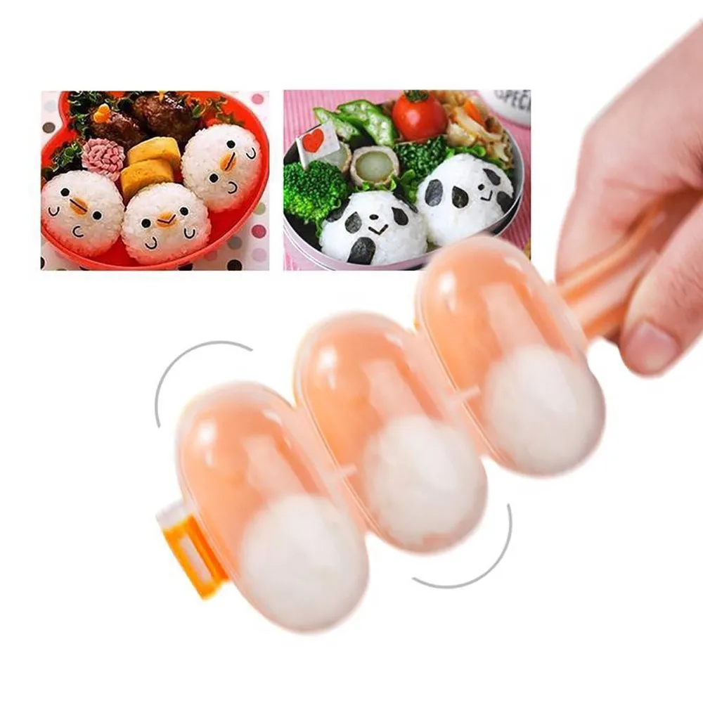 1pc Creativity Diy Rice Ball Molds Sushi Mold Maker Rice Mold Kitchen Sushi Making Tools Bento Accessories 