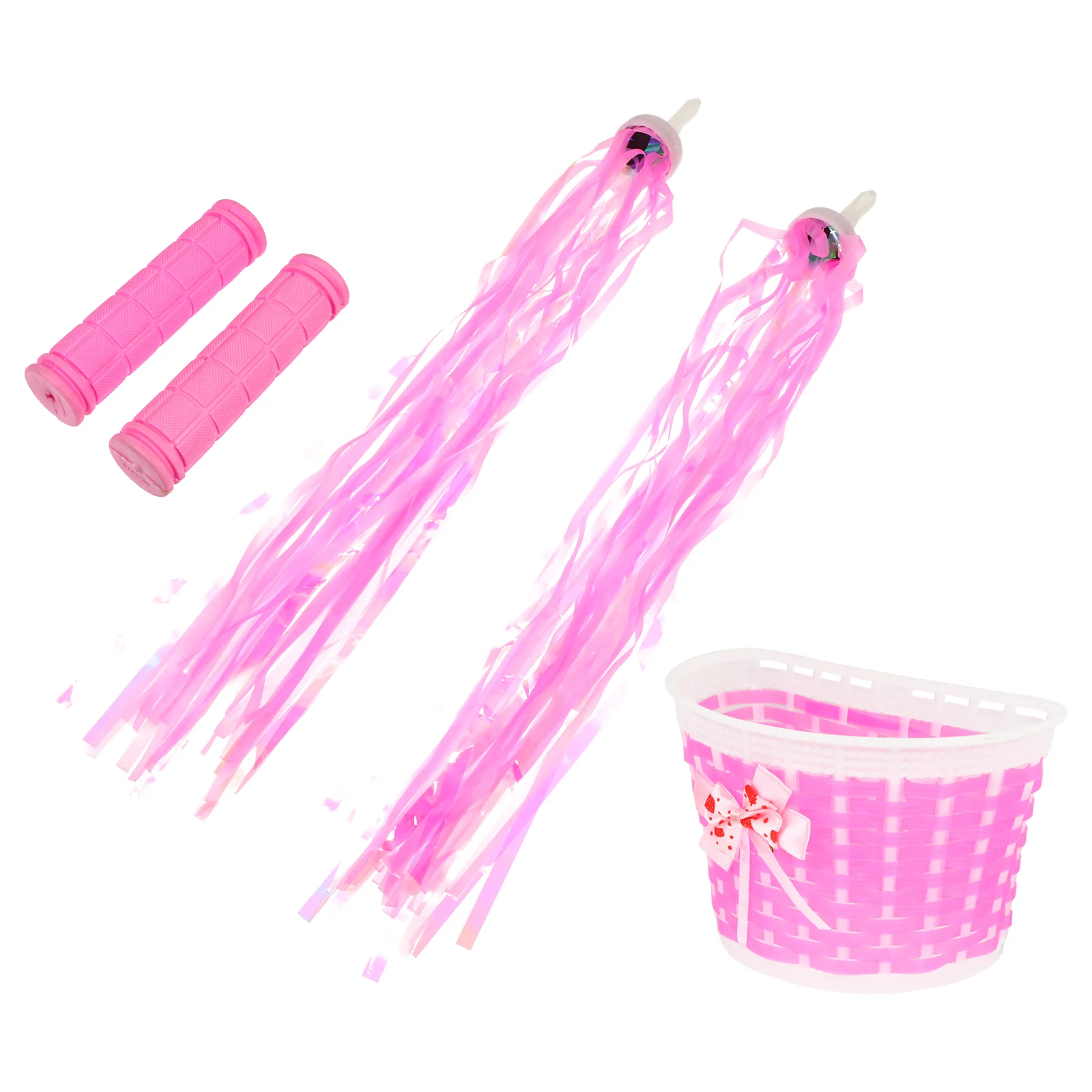 

Decorative Ribbon for Baby Carriage Child Bicycles Streamers Handlebar Covers Usa Accessories Bike Plastic Scooter Mini