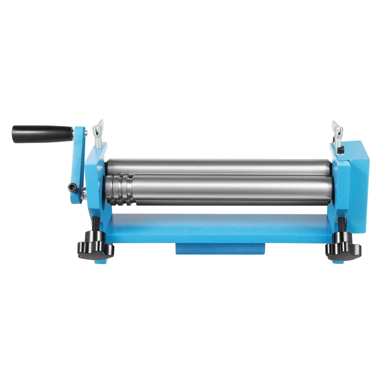 Manuelle Metallplattenwalzmaschine, 1,26–2,95 Zoll verstellbare Biegung, handgekurbeltes Design für Stahl-/Aluminium-/Kupferbleche, Bank – Detail 2
