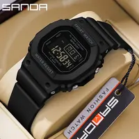 SANDA Boys Girls LED Digital Watch Children Sports Watch For Waterproof Electronic Watch Children Outdoors Casual Gift Watch 1