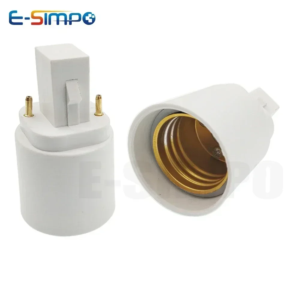 Lamp Bulb Holder Lamp Holder Lamp Base Lamp Socket Extender Socket Converter LED Lamp Base Lamp Socket Adapter 1pc Gu10 E12 E14 E26 E27 G24 GX24Q B22 Fireproof LED CFL Lamp Holder Converter Light Socket Bulb Base Spliter Extension Adapter