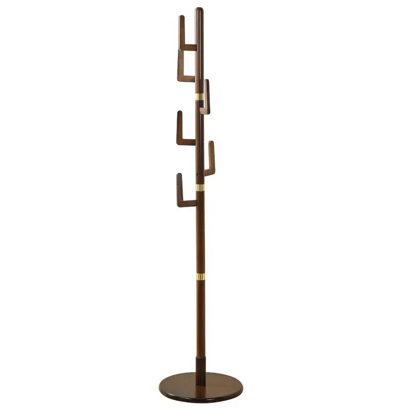Clothes Rack Floor-Standing Bedroom and Household Marble Coat Rack Simple Internet Celebrity Light Luxury