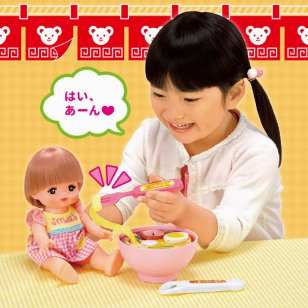 Simulated Ramen Feeding Toy Role Play Early Education Food Feeding Toys Cartoon Desktop Ornament Play House Toys Girl Gifts