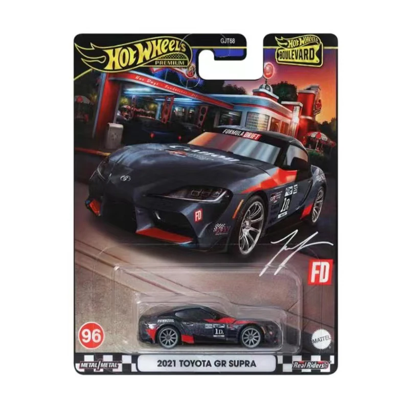 Hot Wheels Premium Boulevard #96-100 #106-110 Toyota GR Supra Nissan Skyline Mazda Lamborghini Countach 1/64 Car Model Toy GJT68 5