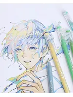 Languo 27-207 цветов в одном наборе, ручки для рисования, студенческие DIY граффити, многоцветная гелевая ручка, маркер для письма, канцелярские принадлежности — изображение 5