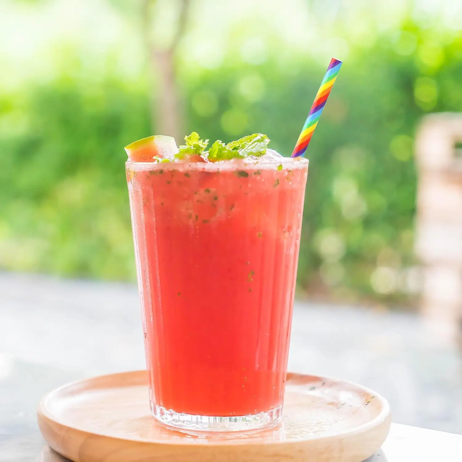 300pcs Paper Straws Bubble Tea White Drinkware Biodegradable Disposable Straw for Drinking and Crafts 12*190mm*100p+6*197mm*200p