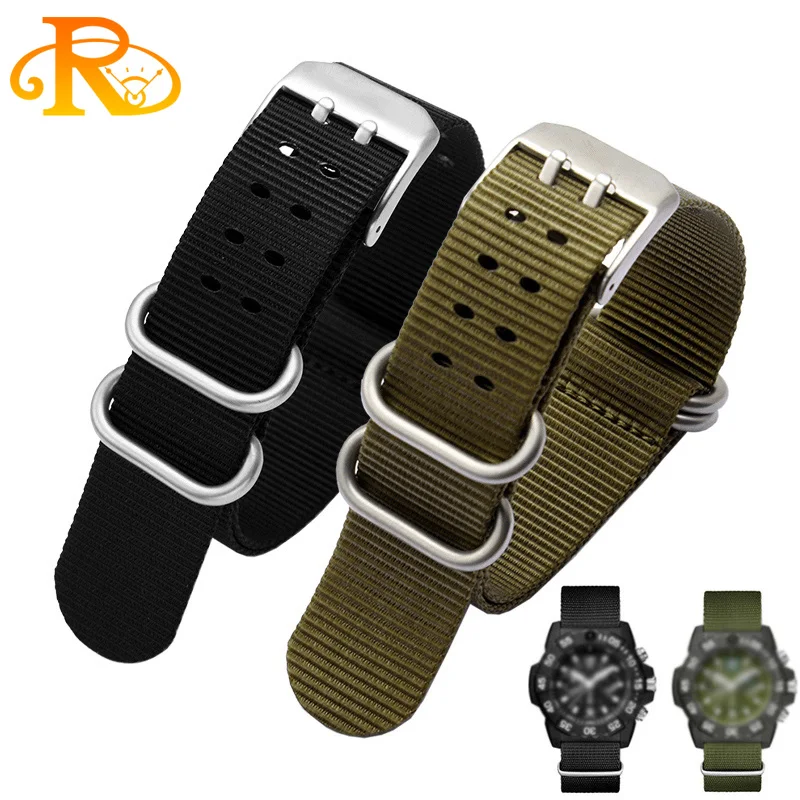 

Ремешок нейлоновый для наручных часов Luminox 3051 3080, 22/23 мм
