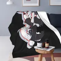 Helluva Boss Loona Blankets Fleece Warm Throw Blanket Sofa Throw Blanket For Couch Bedding Travel Throws Bedspread Quilt 1
