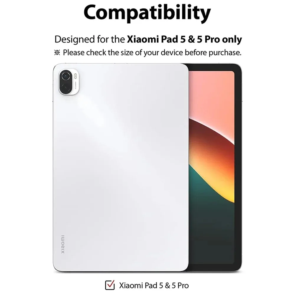 Premium Glass Screen Protector for Tablets - 2-Piece Set, 9H Hardness, Protective Film