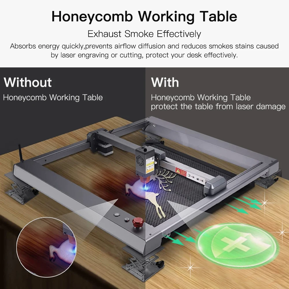 51 x 35 Laser Engraver Engraving Honeycomb Work Table Platform