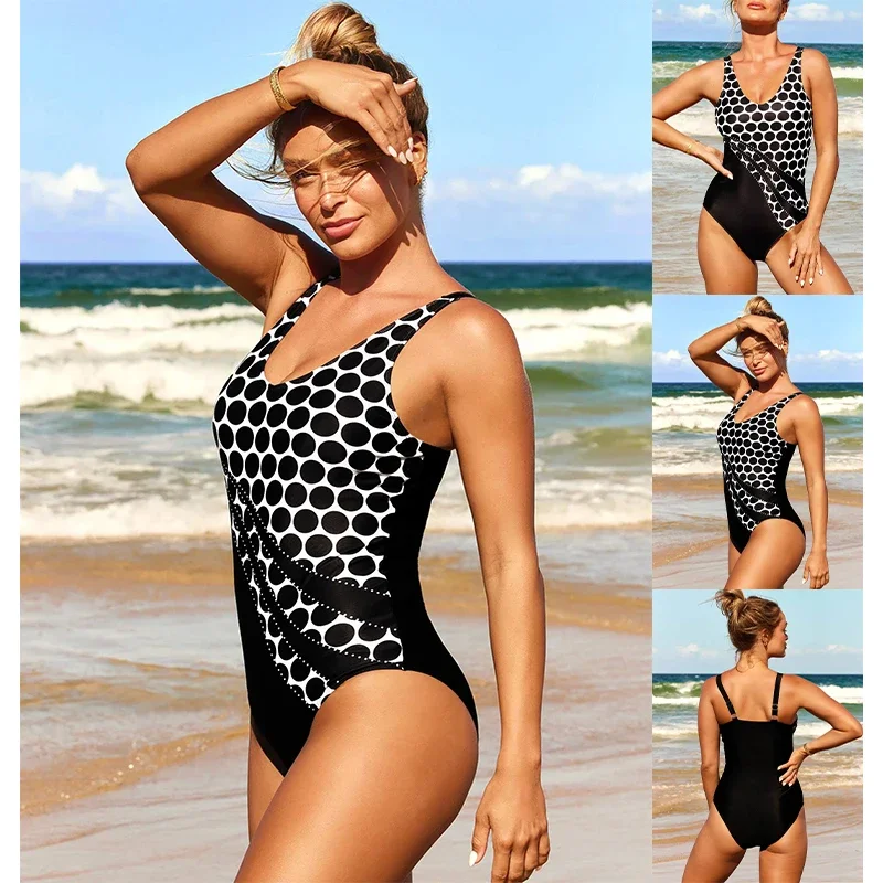 

2023 New Women Swimwear Swimsuit Female Print Bikini Set Summer New Design Printing Tankini Monokini Bathing Suit Beach Wear