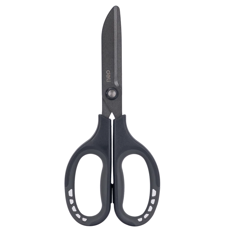 

Deli 77753 Arc Blade Anti Sticking Safety Stainless Steel Scissors Student Stationery Office Cutting Supplies Professional Tools