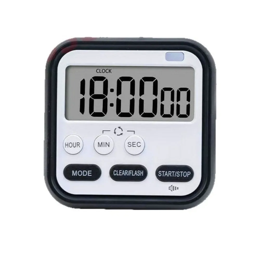 Adjustable Volume Digital Kitchen Timer with Multifunctional Display