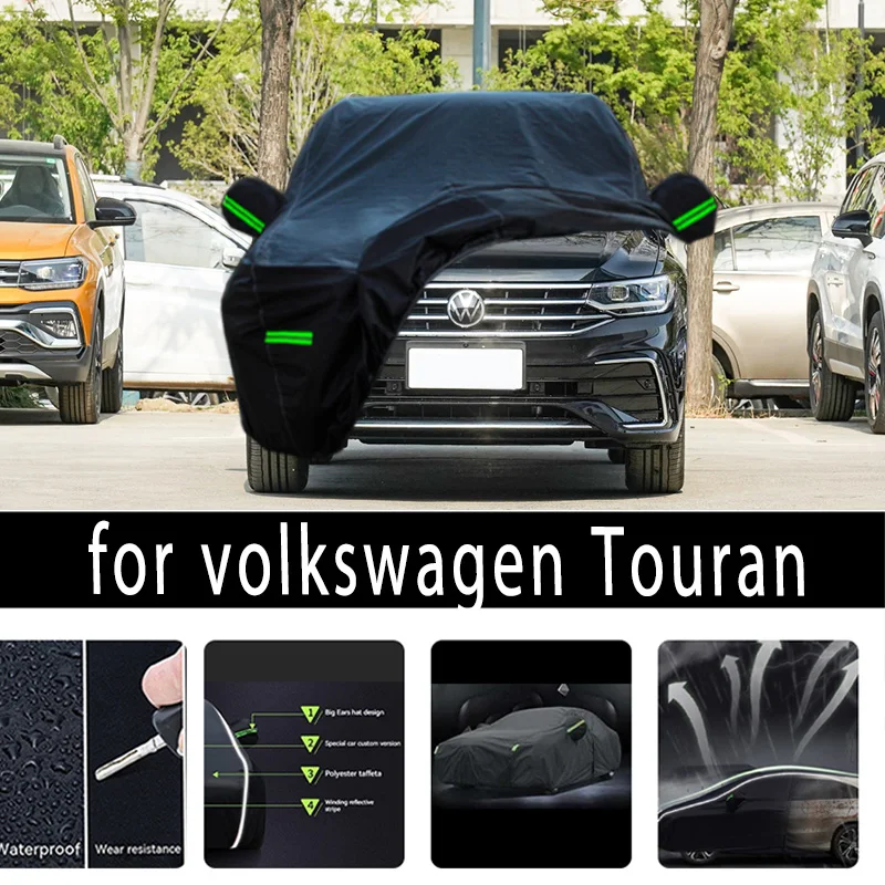 

For Volkswagen Touran Protection Full Car Covers Snow Cover Sunshade Waterproof Dustproof Exterior Car accessories