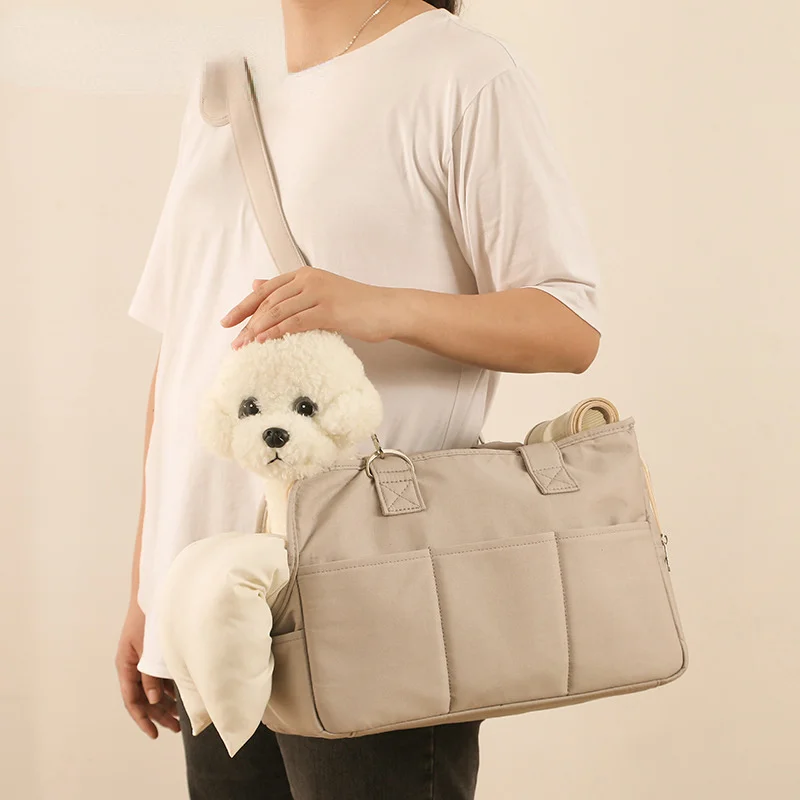 

Portable Puppy Backpack Bag Outdoor Travel Carrier Dog Bag Breathable Dog Go Out Transport Handbag For Puppy Dog Supplies