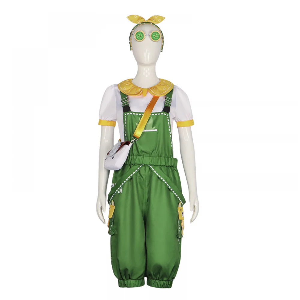 

Game Panda Friend Cosplay Costume Little Alice Dress Rompers Set Halloween Christmas Costumes For Adults Uniforms
