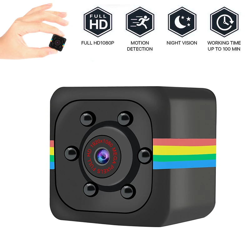 SQ11 Mini Camera HD 1080P Sport Dv Infrared Nigh Vision Motion Sensor  Pocket Small Camcorder Camara SQ 11| | - AliExpress