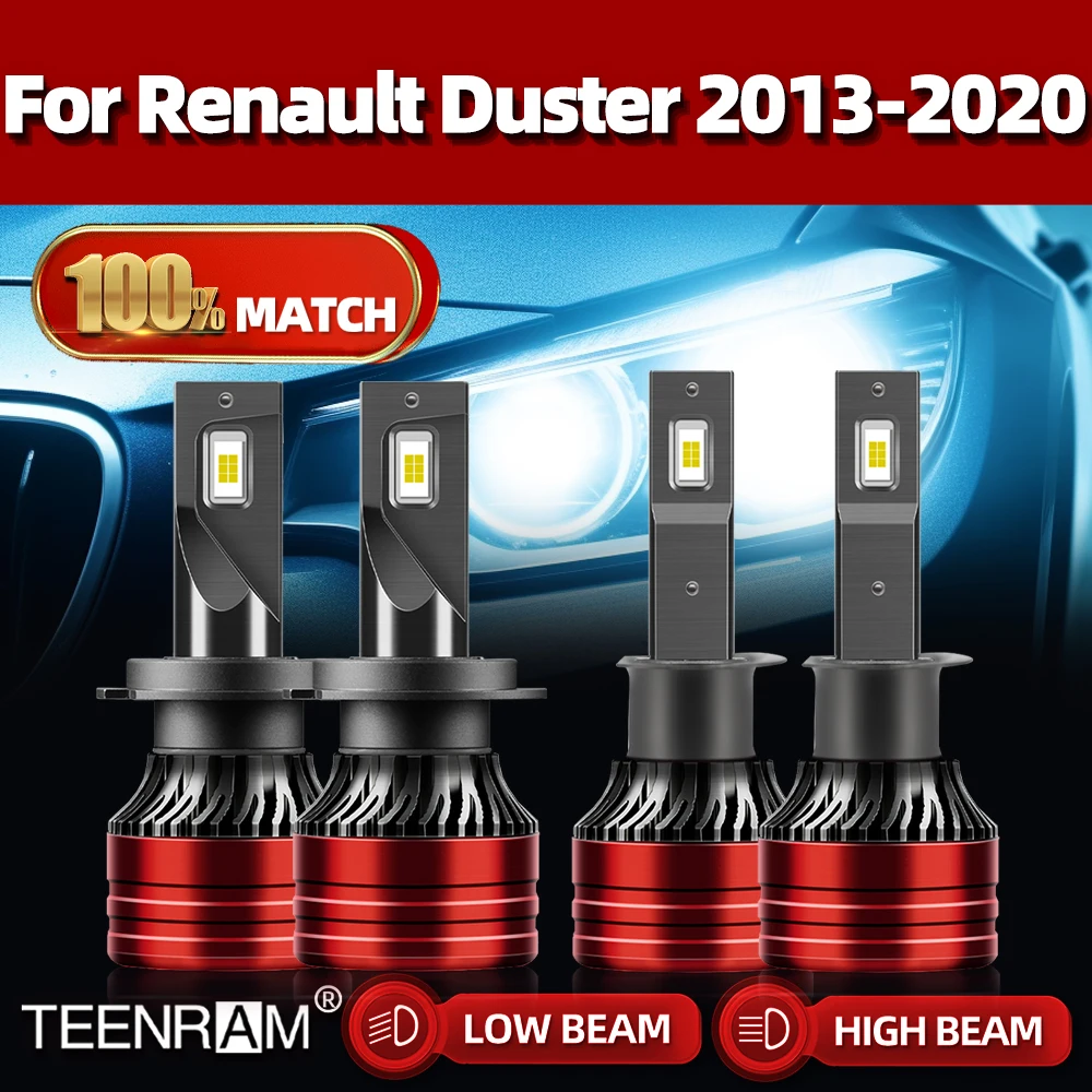 

LED Car Headlight Bulb 6000K 12V Turbo Lamp 240W 40000LM Auto Light For Renault Duster 2013 2014 2015 2016 2017 2018 2019 2020