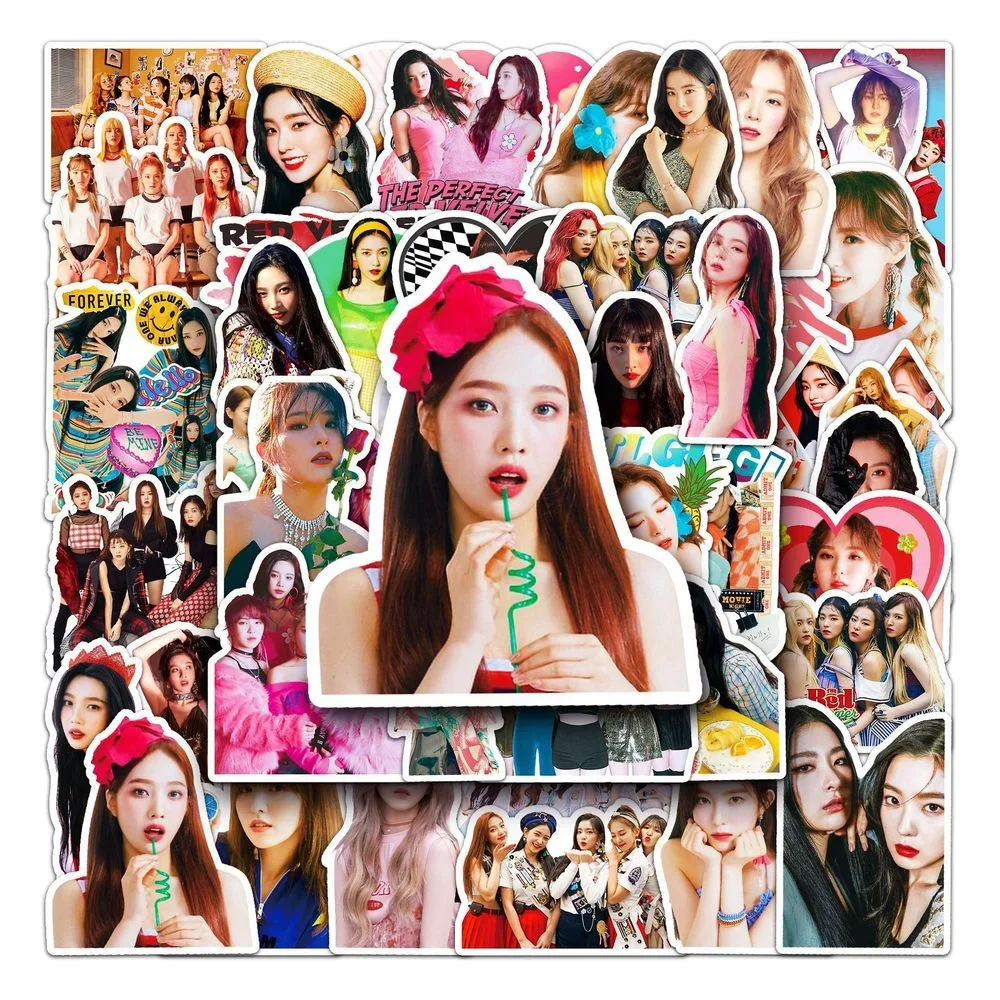 10/50Pcs Girls Group Sticker for Luggage Laptop Gift Waterproof ...