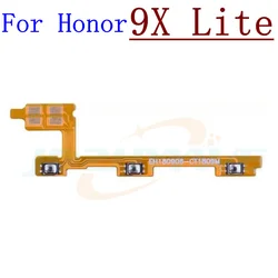 Original Side Button Key Switch Volume Power On/Off Flex Cable Replacement Parts (For Honor 9X Lite)