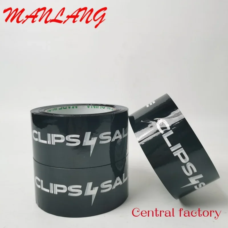 

Custom Adhesive Customize Transparent Bopp Logo Tape PVC tape packing with Logo Printed