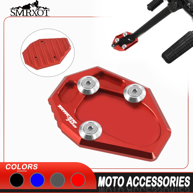 

tracer700 Motorcycle Foot Side Stand For YAMAHA TRACER700 Tracer 700 2014-2018 Kickstand Foot Anti-Slip Extension Support Plate