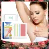 Hair Removal Wax Strips Quick Remove Armpit Leg Body Hair Temperate Painless Double Sided Moisturizing Cold Waxing Wipe Stickers 1