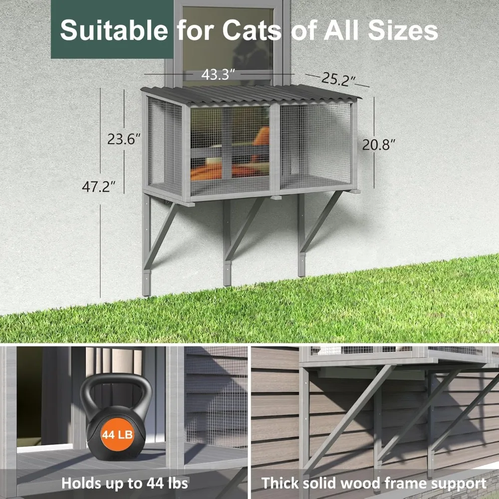 Cat Catio for Large Indoor Cats 3