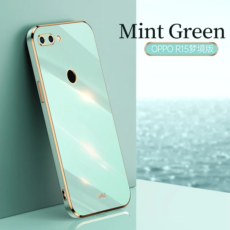 Luxury Silicone Shockproof Phone Case with Lens Protection - Fashionable Plating Design