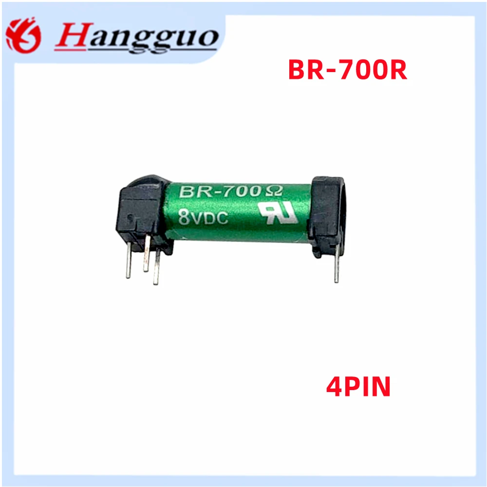 5-10pcs/lot  rákosí trubice elektromagnetické relé BR-500Ω /700Ω BR-1050Ω BR-500 EUR BR-700 BR-1050R EUR 5VDC 8VDC 4pólový in-line elektromagnetické relé