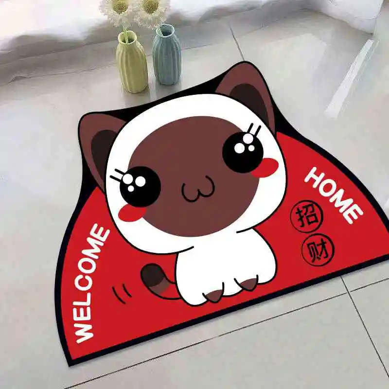 

bathroom in the room doormat at the entrance of the