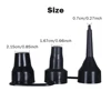 3 Sizes Portable Quick For Air Pump Deflate Head Plastic Electric Mattress Pool Sofa Beach Toys Replacement Nozzles Durable 2
