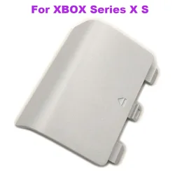 Xbox Series X|S Wireless Controller Battery Shell Door Cover Replacement - 1pc (White With Logo)