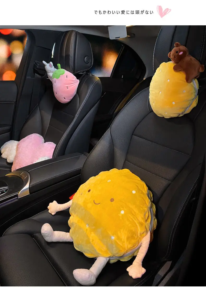 Oreiller Voyage Voiture Enfant Forme Y - Appuie-tête Doux Pour Siège Auto Longs Trajets
