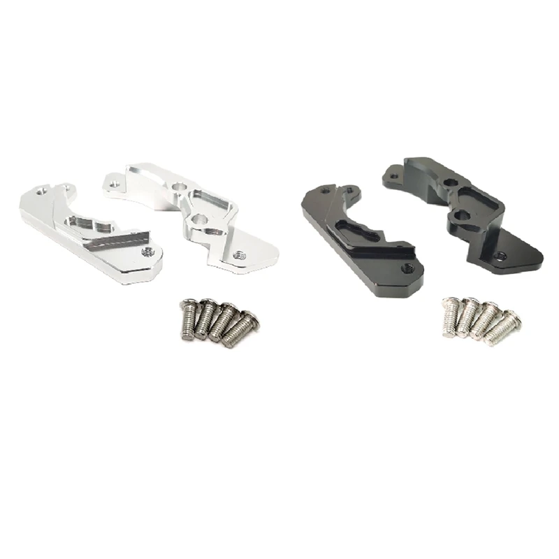 

2 Set For Honda ADV150 2019 2020 Front Rear Caliper Brake Cover Protection 240Mm Brake Caliper Adaptor, Black & Silver