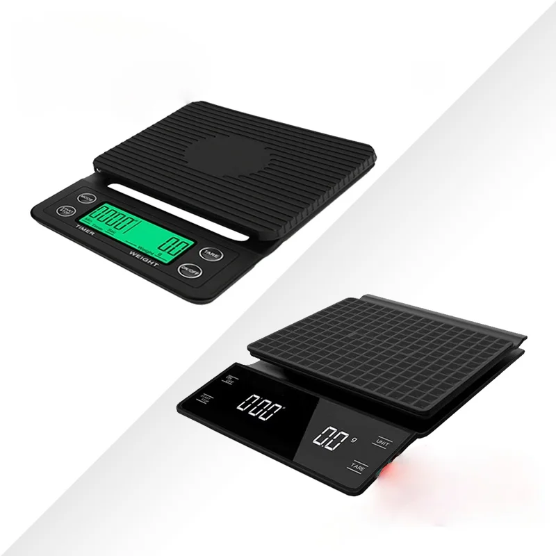 

Coffee Pot New Style Electronic Scale Hand Drip Coffee Scale 0.1g/3kg 5kg Precision Sensors Kitchen Food Scale Waterproof Scale