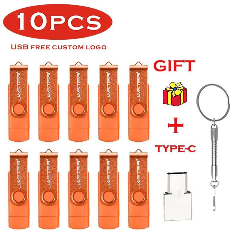 

USB-флеш-накопитель JASTER 3 в 1, 10 шт./партия