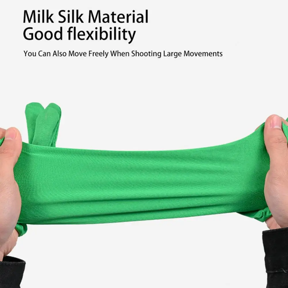 

Практичный зеленый экран плащ удобный фон для фотосъемки полиэстер полный корпус фотография зеленый костюм