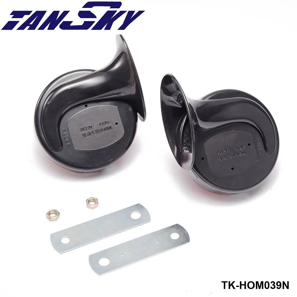 1 Pair 12v 110dB 510Hz Auto Truck Dual Snail Horn High low Car Motor Vehicle For Ford Focus 98-12 TK-HOM039N