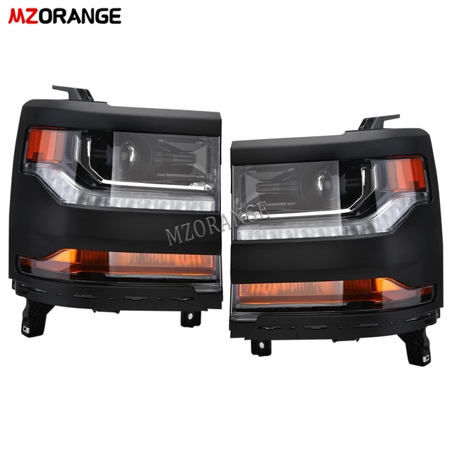 308401-fb1e6b.jpg شمعة امامية شيفروليه سيلفرادو 2016 2017 2018 HID