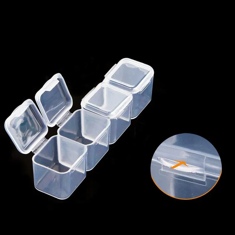 1pc28/56 Sling Plastic Storage Box Jewelry Bead Painting Diamond Art Storage Box