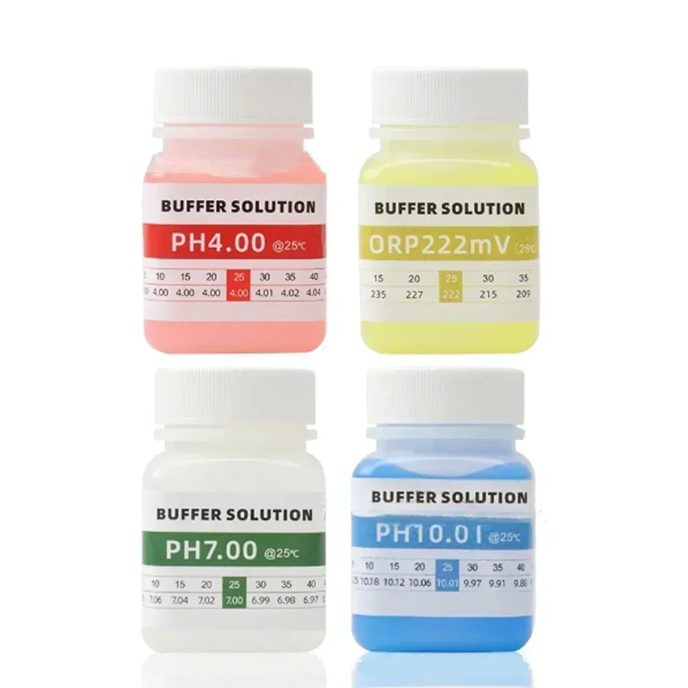 50ML Professional PH Meter Calibration Fluid 7.0 4.0 10.0 222 MV ORP Calibration Fluid 30 ML Probe Protection Liquids ph meter ph meter calibration powder ph calibration solution ph calibration powder